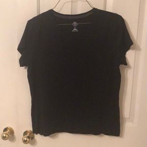 St. John’s Bay Black Tee